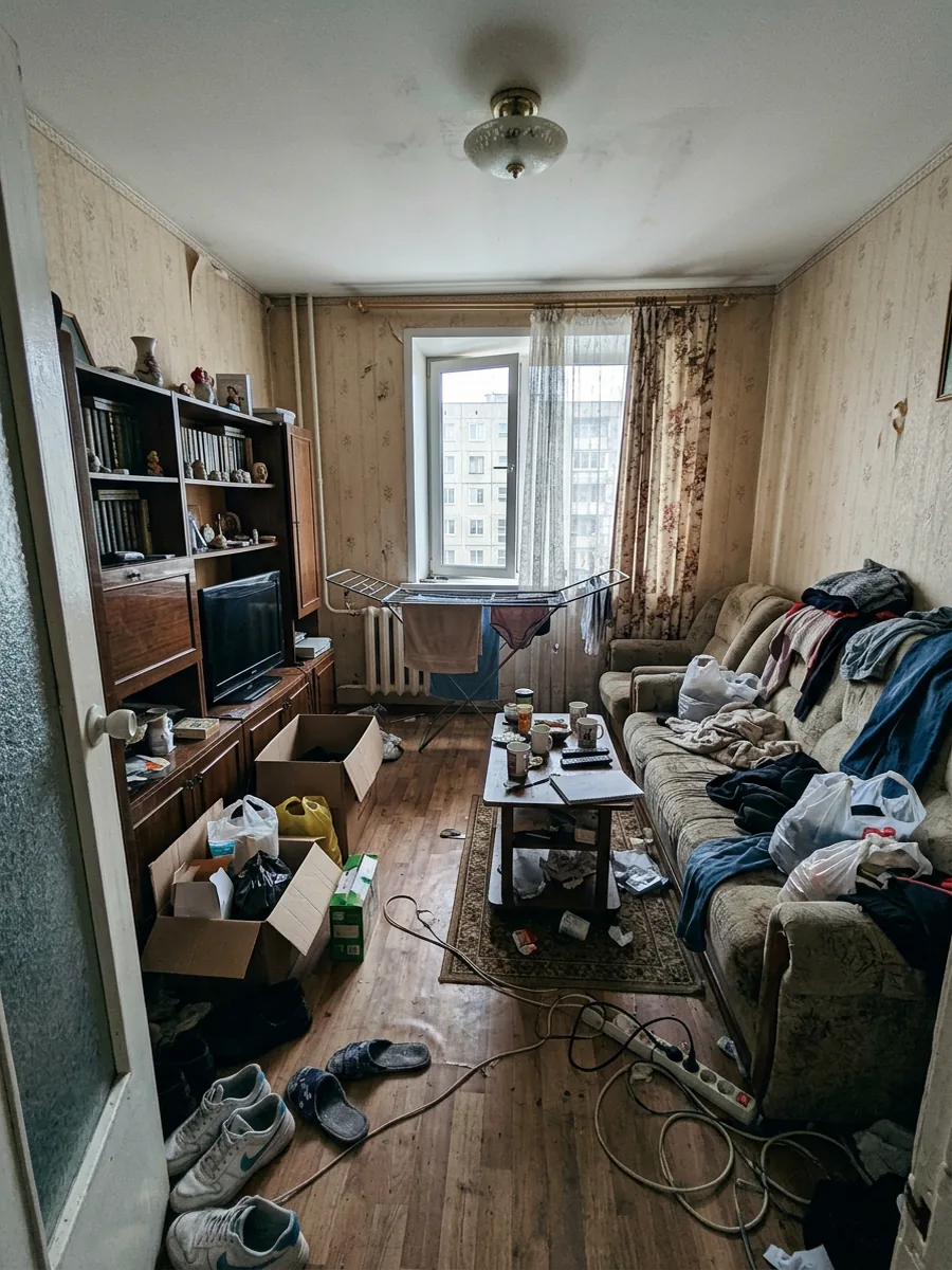 Квартиру сдавать, а на фото бардак